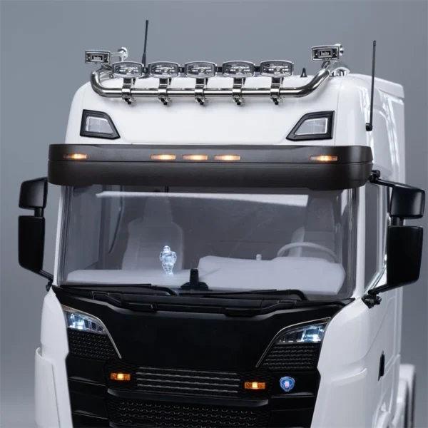 770S Simulation Sun Visor Light Lamp LED for 1/14 Tamiya RC SCANIA 770S 6X4 56368 8X4 56371 Romote Control Dump Truck Toy Parts - Image 4