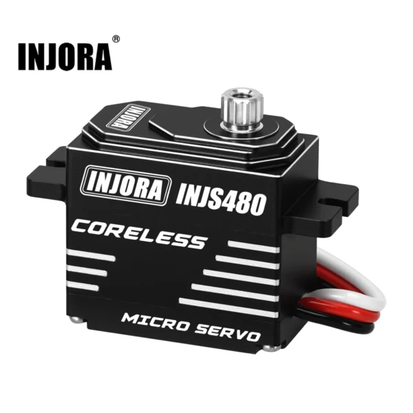 INJORA INJS480 Coreless Micro Servo with Servo Saver for Losi Micro B Micro T