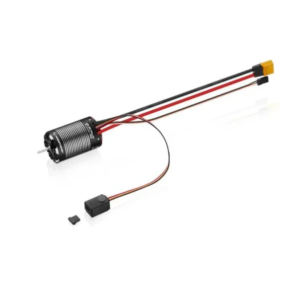 HOBBYWING QUICRUN Fusion PRO 2 IN 1 60A 2300KV Brushless Motor ESC Integrated for 1/8 1/10 RC Remote Control Model Car Crawler - Image 4