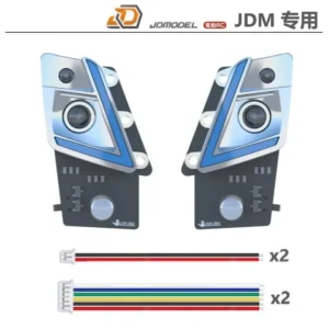 [Headlights] JDM 110 LED Headlights Turn Signal Taillight Lighting System for 1/14 Tamiya RC Dump Truck Volvo FMX JDMODEL DIY