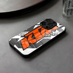 Motorcycle Racing K KTMes Phone Case Glass For IPhone 16 Peace 15 14 Pro Max 13 12 Mini 11 X XS XR 8 Plus For Samsung S 25 24 23