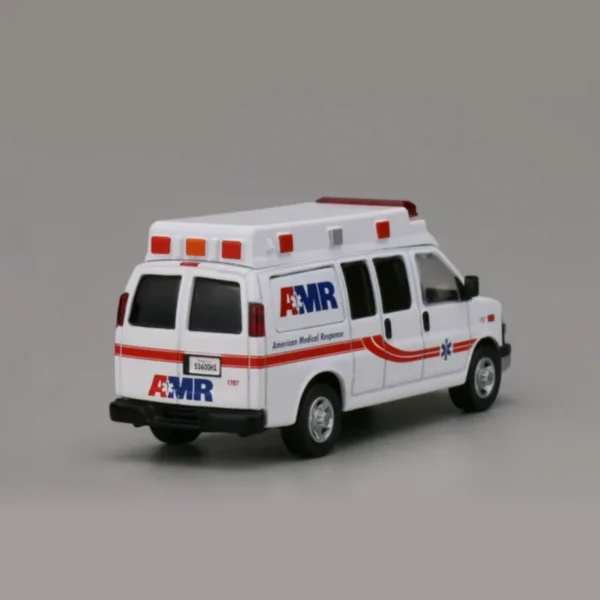 1:64 Scale 596 Saboban Painted AMR Medical Simulation Alloy Toy Car Model Classic Collection Gift Souvenir - Image 2