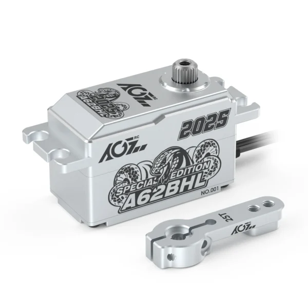AGFRC A62BHL 2025 Special Edition Metal Case Brushless Low Profile High Speed Servo - Image 4