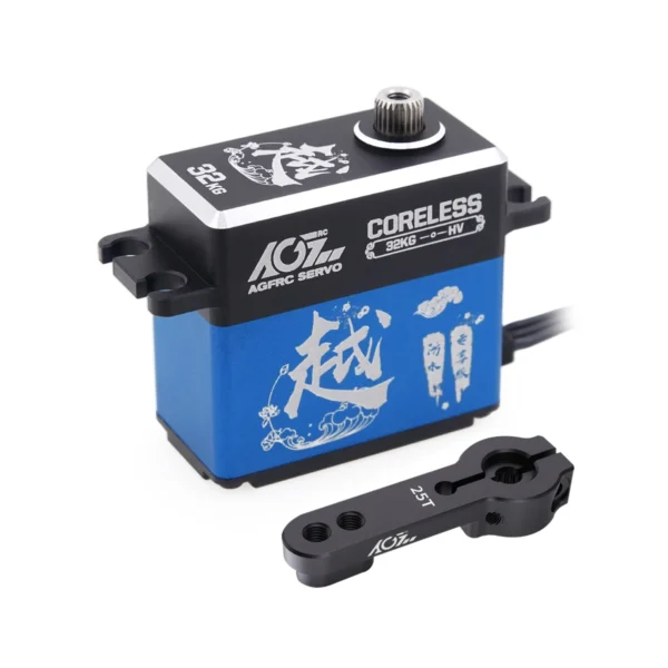 Special Offer AGFRC A73CHLW 32KG Digital Coreless High Torque 1/10 HV Programmable Waterproof Servo For 1/10 RC Car Crawler Boat - Image 8