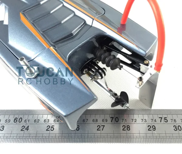 Toys M380 Fiber Glass Gray Electric Racing PNP RC Boat Boy Outdoor Gift W/ Motor Servo ESC for Boys TH02615 SMT2 - Image 3