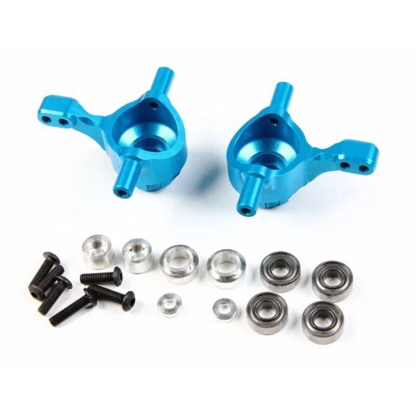 Aluminum TT 02 Front Rear Knuckle Arms Hub Carrier Set for RC Car Tamiya TT02 - Image 2