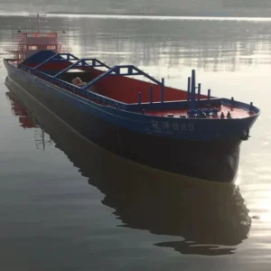 Wooden Cargo ShipModel Kit DIY Hand assembled Ship Model Toy Gift Finished Cruise Ship Model Ornaments Bulb Bow Style Cargo Ship