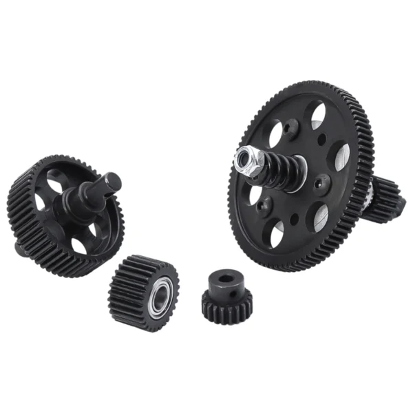 Scx 10 Steel Metal Transmission Gears Set For 1/10 Axial Scx10 Rc Crawler Gearbox Gear 87T Spur Gear/20T Pinion Upgrade Parts - Image 3