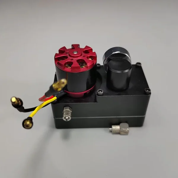 Metal Micro High Pressure Brushless Oil Pump with Hydraulic Tank for 1/12 1/14 RC Truck Excavator Kabolite Huina Double E CAT - Image 4