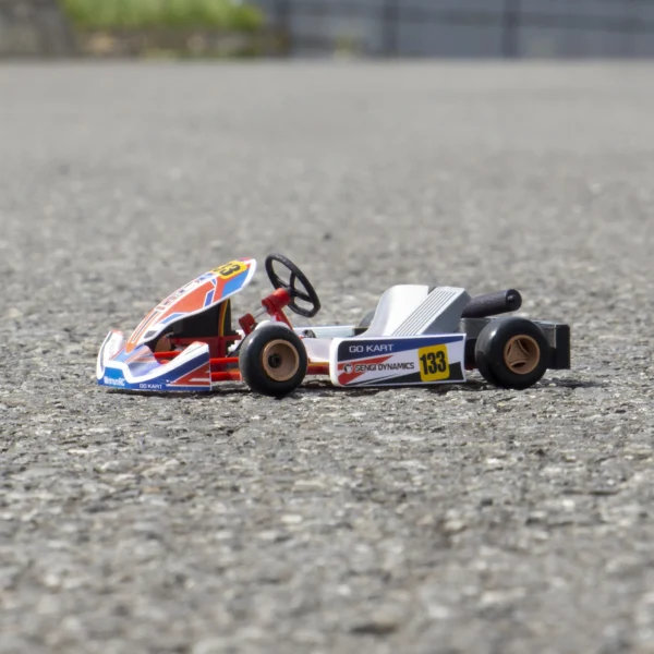 Minimum RC Sengi Kart 80 /Retro Racer Micro Scale RC Car Go Kart Complete One includes Everything - Image 4