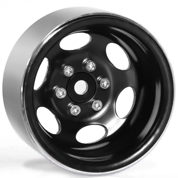 RC 4pcs Metal Deep Dish 1.9” Beadlock Wheel Rim Negative Offset for 1/10 RC Crawler Car Axial SCX10 Pro Capra Traxxas TRX4 D90 - Image 4
