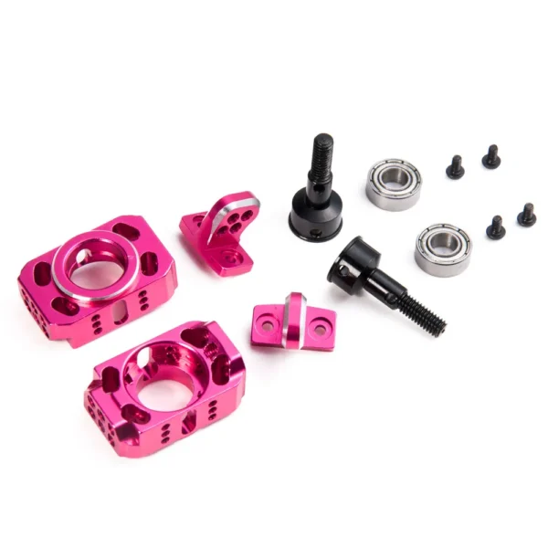 AXSPEED Aluminum Adjustable Steering Suspension Knuckle Assembly Steering Block Arm Axle Bits Bearings for Sakura D4 AWD RWD - Image 4