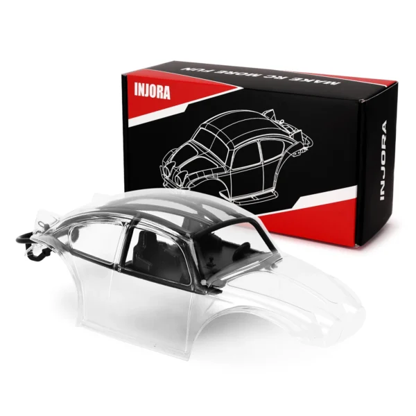 INJORA BUG18 Body with Interior for 1/18 INJORA TRX4M Universal LCG Chassis - Image 7