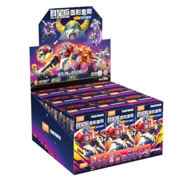 Blokees Transformers One Galaxy Version 8 Blind Box Set Collectible Movable Models Unicron Optimus Prime Metroplex Hot Rod - Image 6
