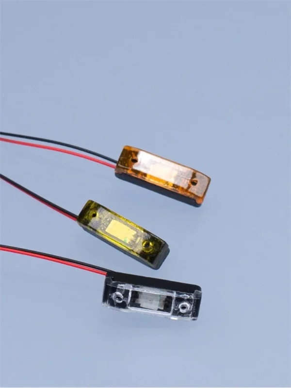 JUWUBA Width Warning Light Spotlight Clearance Light For 1/14 Tamiya Rc Model Toy Truck For 770s Actros Arocs MAN Accessories - Image 5