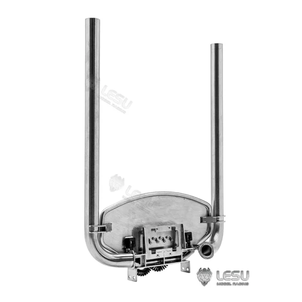 1/14 LESU Metal Exhaust Chimney for RC Tractor Truck R730 R470 R620 770S Model Remote Control DIY Spare Part - Image 3