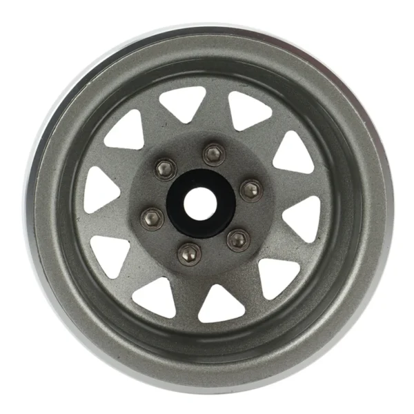 4PCS Deep Dish Wagon 1.9 Metal Beadlock Wheel Hub Rim for 1/10 RC Crawler Axial SCX10 90046 Traxxas TRX4 RC4WD D90 - Image 6
