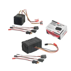 RC Car Two channel Sound Simulator 10 Sound Effect Speakers Linkage Engine Sound Group for 1/10 RC Crawler Axial SCX10 TRX4 D90
