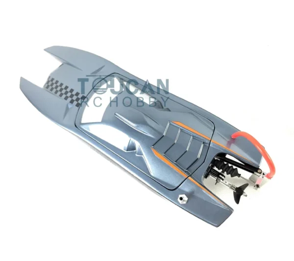 Toys M380 Fiber Glass Gray Electric Racing PNP RC Boat Boy Outdoor Gift W/ Motor Servo ESC for Boys TH02615 SMT2