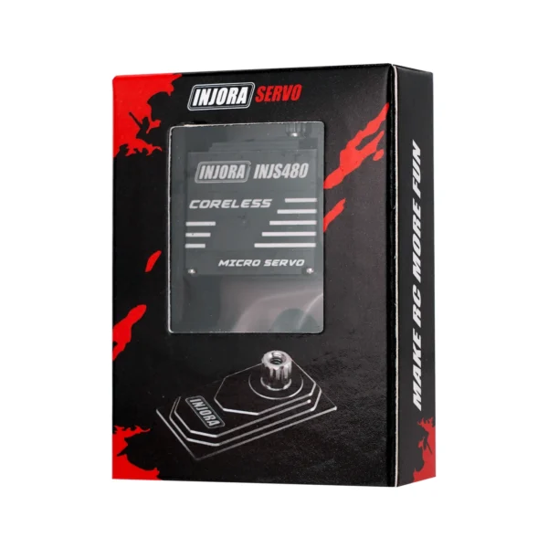 INJORA INJS480 Coreless Micro Servo with Servo Saver for Losi Micro B Micro T - Image 5