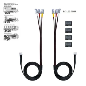 [taillight] JDM 110 LED Headlights Turn Signal Taillight Lighting System for 1/14 Tamiya RC Dump Truck Volvo FMX JDMODEL DIY