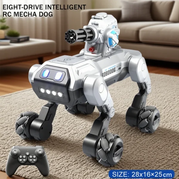 2025 New Intelligent Remote Control Robot Dog Electronic Stunt Voice Command Programmable Touch sense Music Song Children's Toys - Image 7