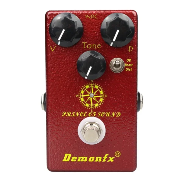 [Prince of Sound] Demonfx High quality Guitar Effect Pedal Wah Distortion Overdrive Delay Reverb Compressor Booster Pedal