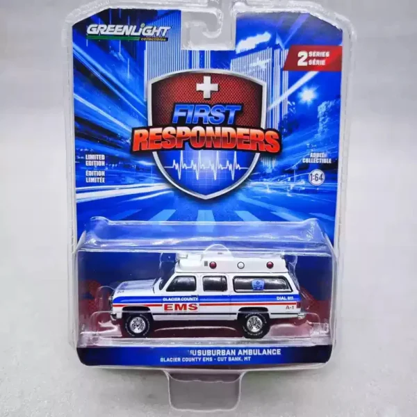 [car 22] 596 Alloy Car 1:64 Scale Responder New York City Police Diecast Collection Model Car By Child Toy