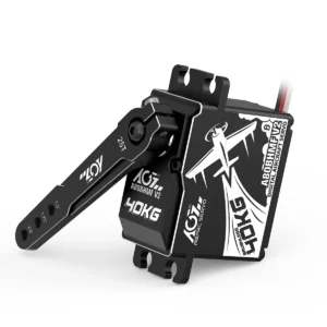 [A80BHMF V2 40kg Set1] AGFRC Aircraft Servo A80BHMF V2 40kg Programmable Steel Titanium Gear Digital Brushless Standard Servo For 30 200CC RC Airplane