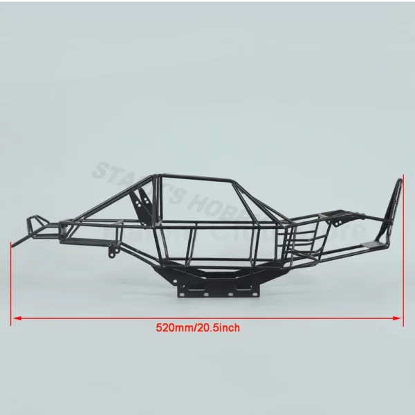 Full Tube Frame Chassis Metal Roll Cage for 1/10 RC Crawler Car Axial RR10 Bomber 90053 90048 AXI03016T1/16T2 Upgrade Parts - Image 3