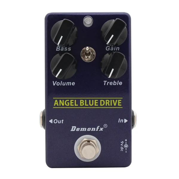 NEW High quality Demonfx ANGEL BLUE DRIVE Guitar Effect Pedal Overdrive With True Bypass