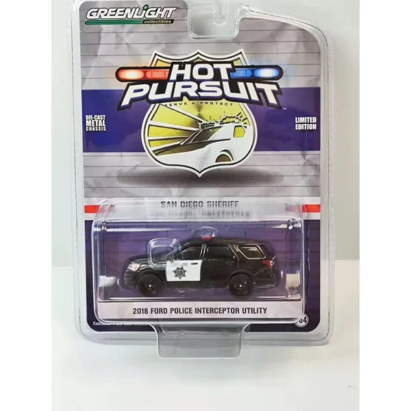 [car 1] 596 Alloy Car 1:64 Scale Responder New York City Police Diecast Collection Model Car By Child Toy
