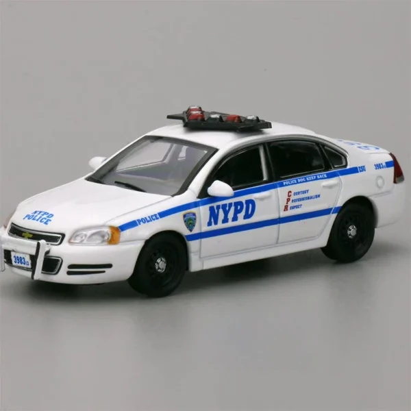 [car 18] 596 Alloy Car 1:64 Scale Responder New York City Police Diecast Collection Model Car By Child Toy
