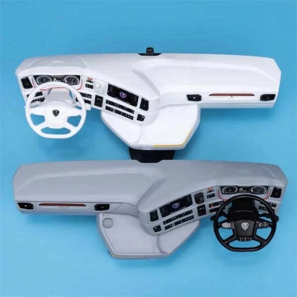 770S RC 1/14 Truck Cab Control Console Right Dashboard For Tamiya 1/14 RC Tractor Truck 770S 4x2 6x4 8x4 Parts Accessories - Image 3