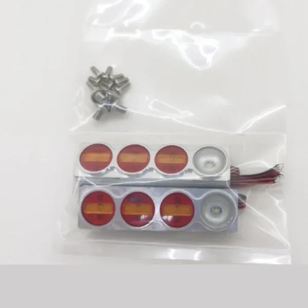 For 1/14 Tamiya RC Truck Car Scania R620 Man 1851 3363 563 DIY Accessory LED Mud Head Taillight - Image 5