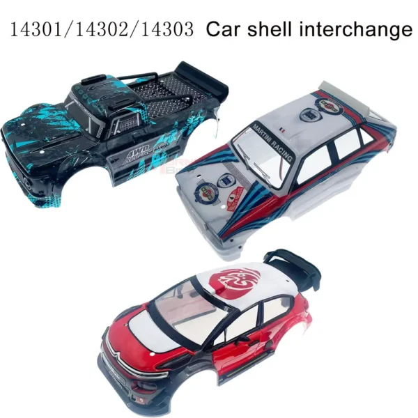 MJX RC Hyper Go Remote Control Car Parts For 14301 14302 14303 Modified Accessories Car shell and car shell change