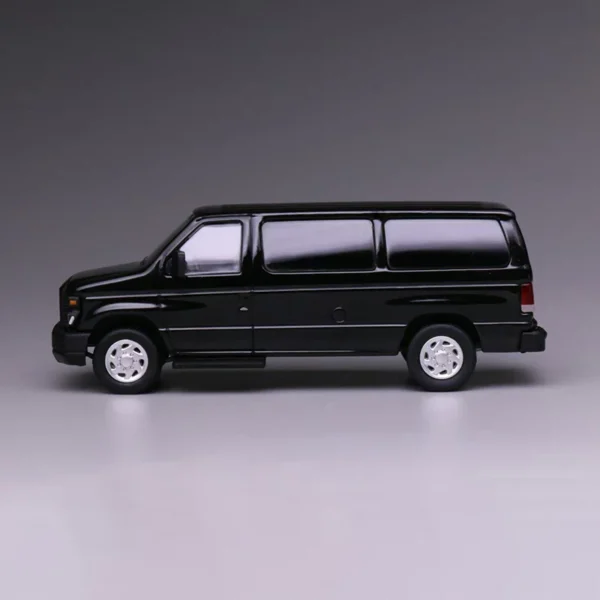596 Model 1/64 Scale Ford e350 Police Painted Diecast Alloy Model Car for Collection& Display - Image 3