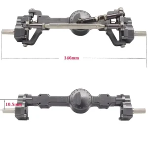 Tat For MN Aluminum Alloy CNC Anodized Full Metal Front Rear Portal Axle RC Car Upgrade 1/12 MN MN98 D90 D91 D99 D99S MN90 MN99S