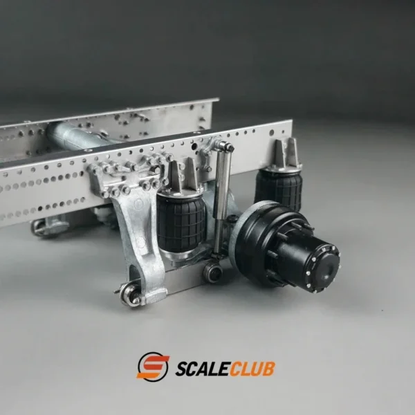 RC Truck Rear Single axle Airbag Suspension System SCALECLUB DDQNXG TY 1 For Tamiya 1 14 RC Truck 770S FH16 Parts Accessories - Image 3