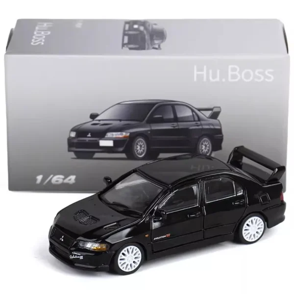 Hu.Boss 1/64 Lancer Evolution Ⅶ Sports Car Diecast Model Car Metal Chassis Shock Absorption Collection Model Ornaments - Image 5