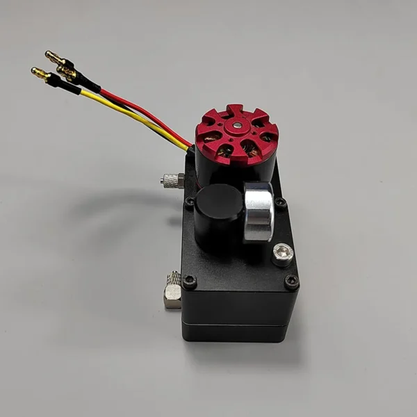 Metal Micro High Pressure Brushless Oil Pump with Hydraulic Tank for 1/12 1/14 RC Truck Excavator Kabolite Huina Double E CAT - Image 2