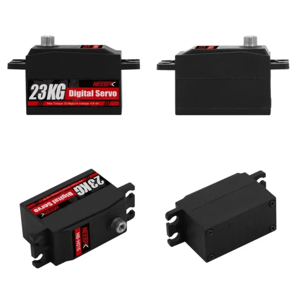NEEBRC 23KG Low Profile Digital Servo High Torque Full Metal Gear for 1/8 1/10 RC Cars Axial Scx10 Crawler Plane Accessories - Image 4