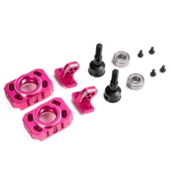 AXSPEED Aluminum Adjustable Steering Suspension Knuckle Assembly Steering Block Arm Axle Bits Bearings for Sakura D4 AWD RWD - Image 3