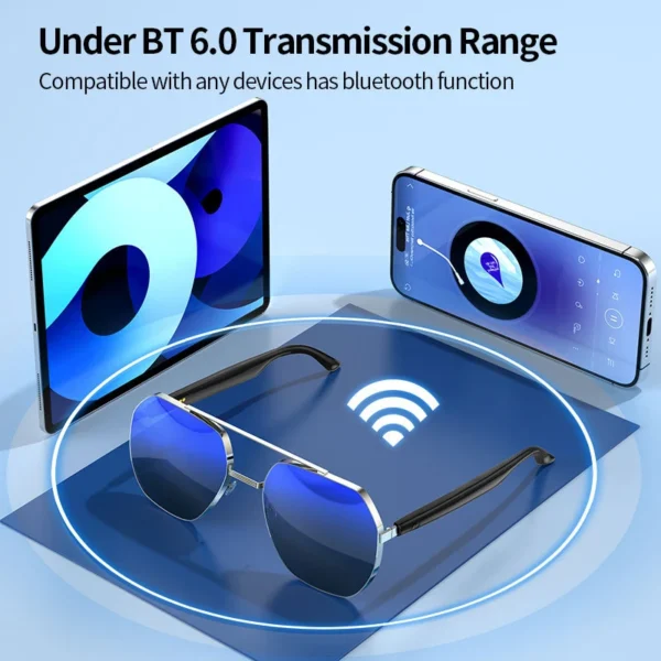 Xiaomi New Cross border Popular Smart Ai Bluetooth Glasses For Business Calls Tws Bluetooth Earphones And Smart Glasses - Image 2