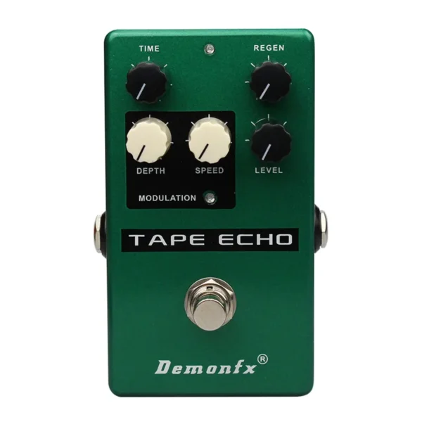 [TAPE ECHO] Demonfx High quality Guitar Effect Pedal Wah Distortion Overdrive Delay Reverb Compressor Booster Pedal