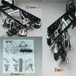 RC Truck Rear Single axle Airbag Suspension System SCALECLUB DDQNXG TY 1 For Tamiya 1 14 RC Truck 770S FH16 Parts Accessories