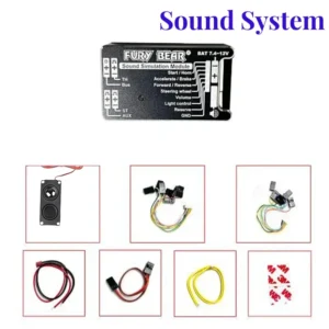 Fury Bear Sound System Sound Group For 1/14 LESU Tamiyaya 770s RC Tractor Truck Remote Control Car Parts Accessories