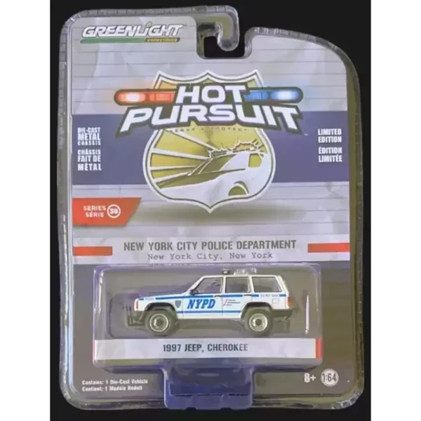 [car 7] 596 Alloy Car 1:64 Scale Responder New York City Police Diecast Collection Model Car By Child Toy