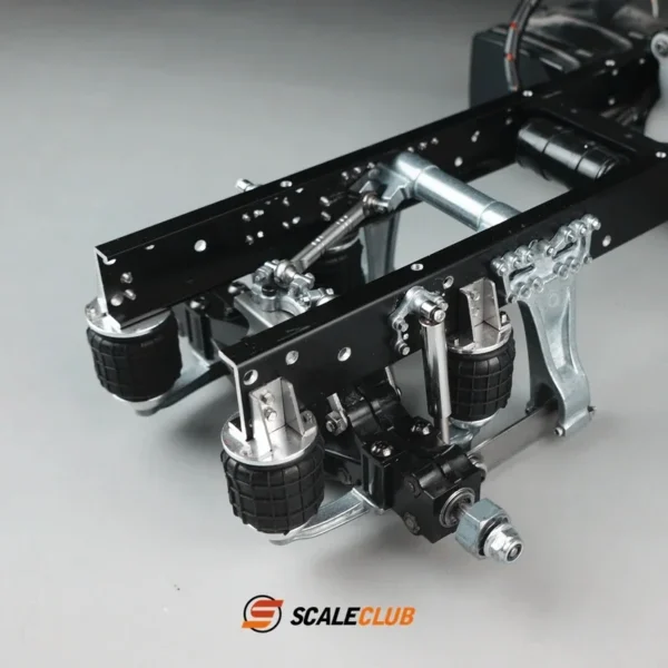RC Truck Rear Single axle Airbag Suspension System SCALECLUB DDQNXG TY 1 For Tamiya 1 14 RC Truck 770S FH16 Parts Accessories - Image 2