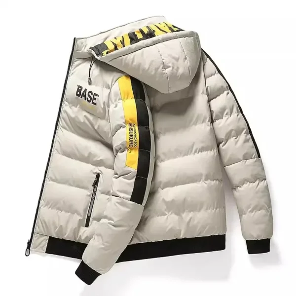 Men Autumn Winter Cotton Jacket Warm Comfortable Padded Thickened Down Jacket 2025 New Double Sided Clothes Removable Cap M 6XL - Image 5
